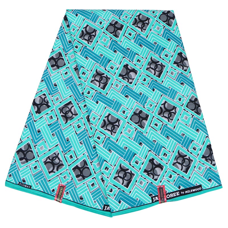 Tissu Batik Africain Polyester 100 Pourcent Motifs Riches Durable Pour Couture Déco DIY