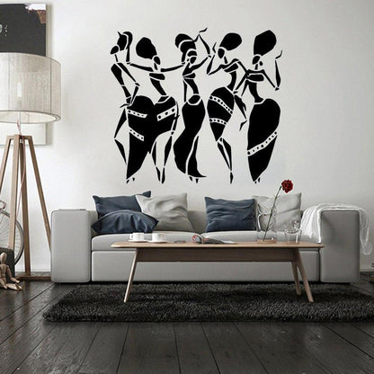 Sticker Mural Célébrations Africaines Décoration Murale Excellence Noire Confiance Beauté Pour Maison Bureau Salon