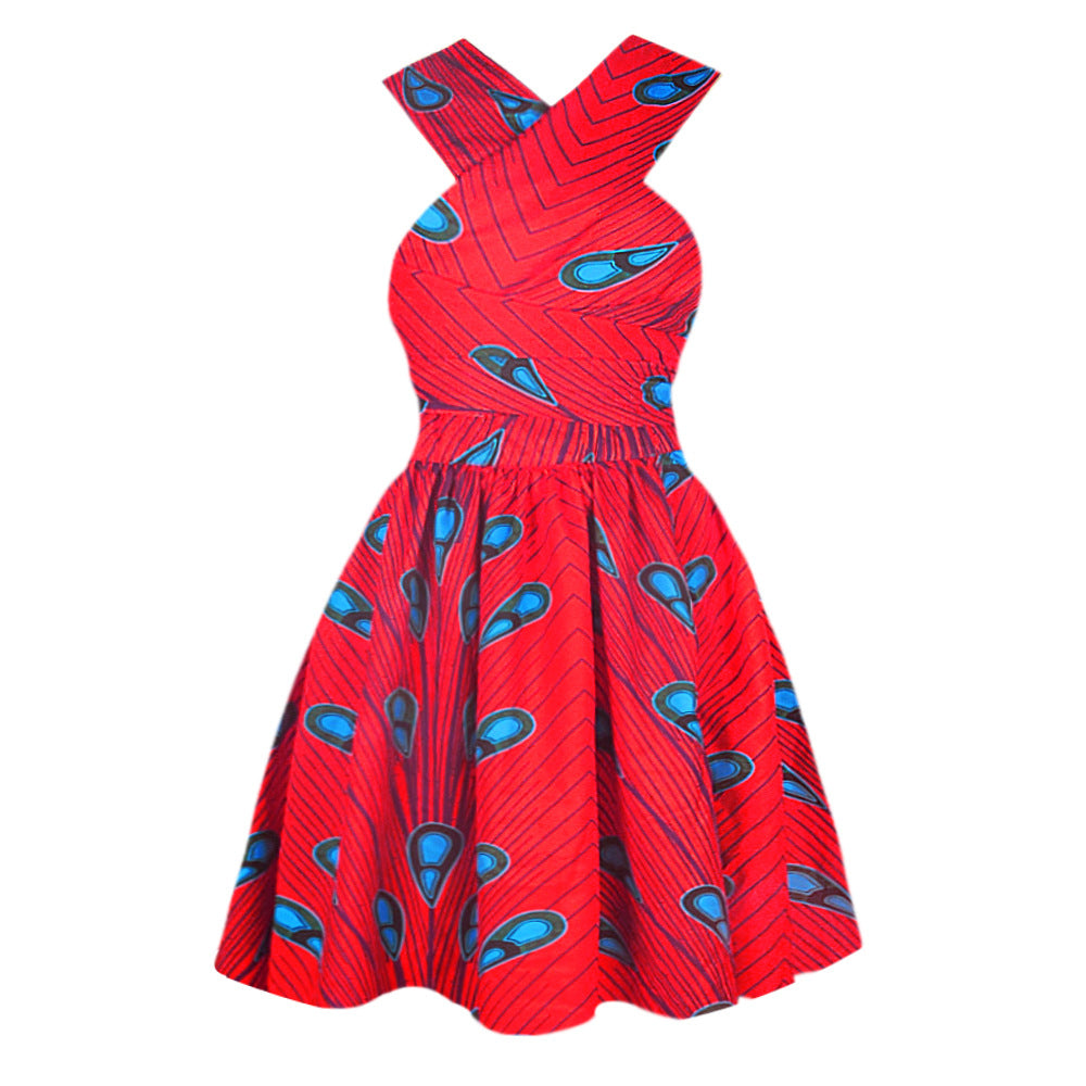 Jupe Plissée Imprimée D'Inspiration Africaine Pour Femme Confortable Et Élégante