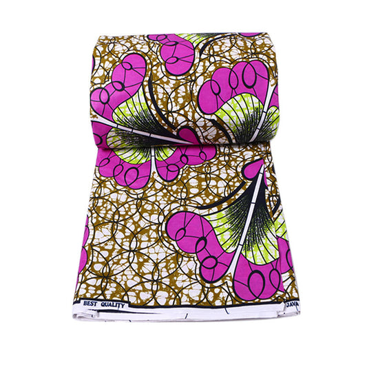 Spot Supply Tissu Coton Africain Batik Imprimé En Gros Pour Créateurs Et Marques Authentique