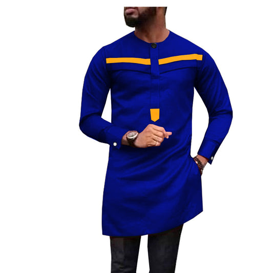 Costume Deux Pièces Slim Pour Homme Style Africain Moderne Pour Une Élégance Raffinée