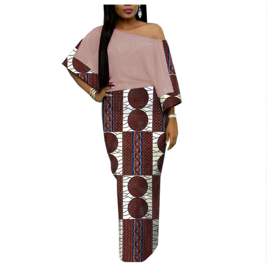 Robe Africaine Ethnique Imprimé Batik en Coton Taille Plus AFRIPRIDE 182509 Confort et Style Ethnique