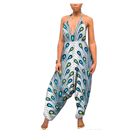 Pantalon Large Imprimé Ethnique Africain Pour Femmes Confortable Et Moderne Parfait Pour Quotidien