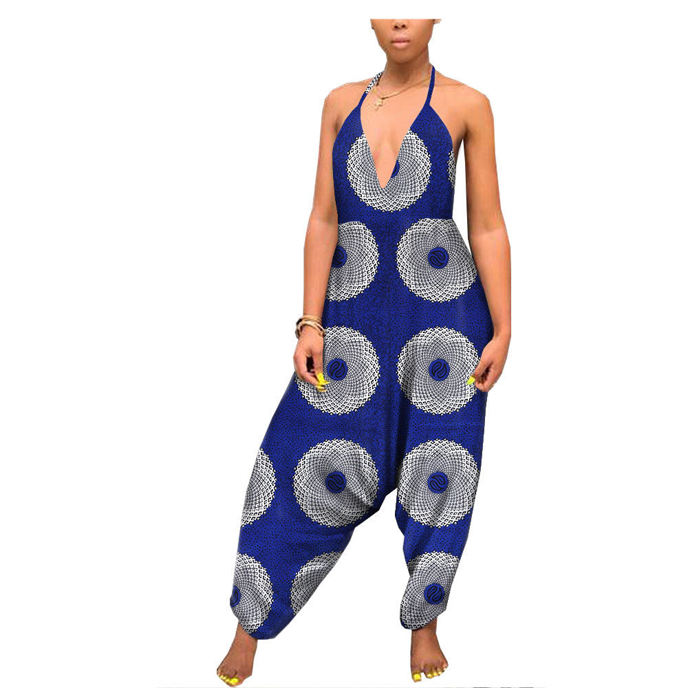 Pantalon Large Imprimé Ethnique Africain Pour Femmes Confortable Et Moderne Parfait Pour Quotidien