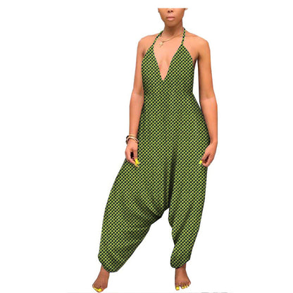 Pantalon Large Imprimé Ethnique Africain Pour Femmes Confortable Et Moderne Parfait Pour Quotidien