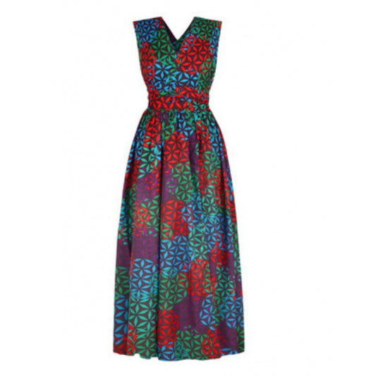 Robe Longue Polyvalente Style Africain DIY Et Jupe Fendue Multi Usage Streetwear Chic