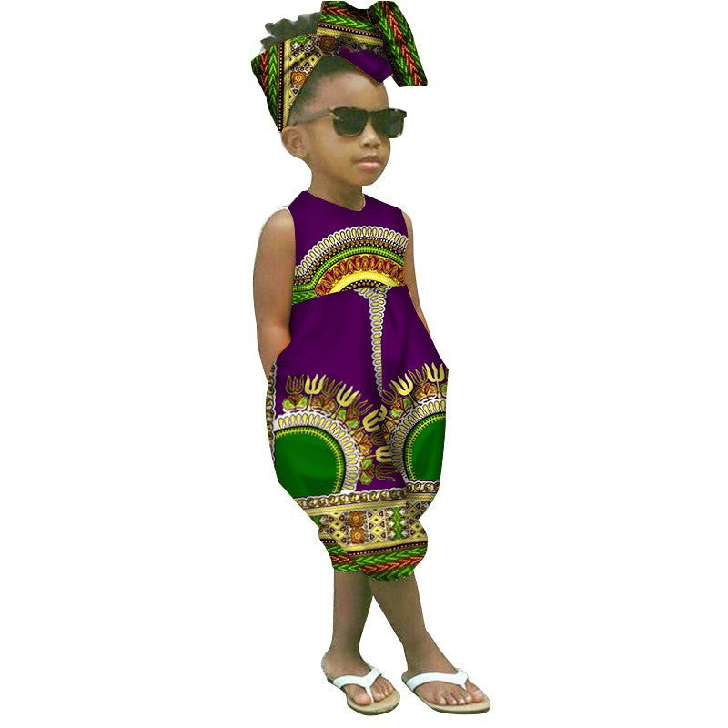Vêtements Pour Bébé En Coton 100 Pourcent Style Africain Garçon Confort Optimal Pour Peau Délicate