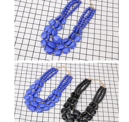 Ensemble Bijoux Bib Africain Perles Qui Brillent Comme Cristal Léger Confortable Pour Mariages Nigérians