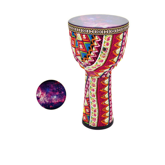 Tambour Africain pour Enfants 8,5 Pouces en PVC Léger et Sûr Instrument de Développement Musique pour Débutants