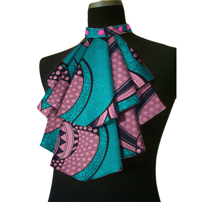 Nœud Papillon Africain Style Ethnique Floral Pour Femmes Chic Et Moderne Accessoire Tendance