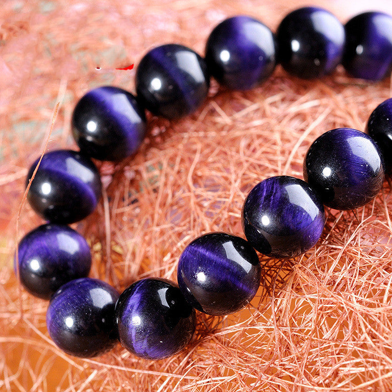 Perles Rondes Œil De Tigre Naturel Afrique Du Sud Pour Bijoux Et Artisanat Coloré