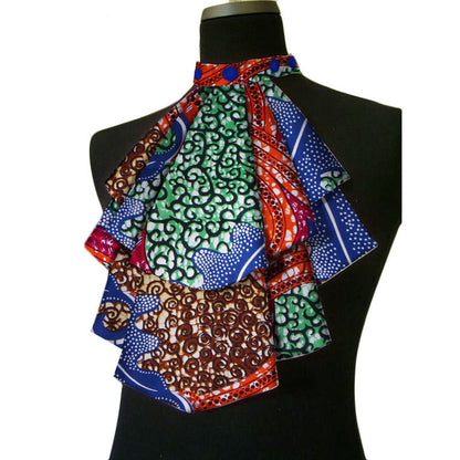 Nœud Papillon Africain Style Ethnique Floral Pour Femmes Chic Et Moderne Accessoire Tendance