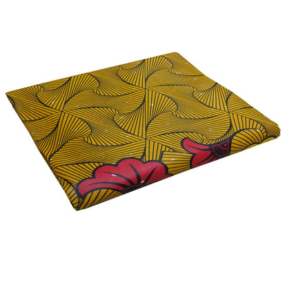 Tissu Wax Africain National Wind Pour Couture Et DIY Texture Riche Douceur Durable Motifs Authentiques