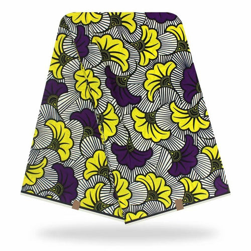 Tissu Coton Africain Batik 100 Pour Couture Vêtements Accessoires Décoration Motif Batik Traditionnel Respirant Léger