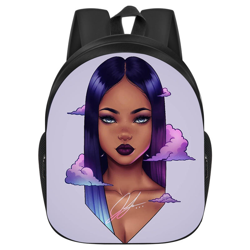 Sac À Dos Scolaire Élégant Et Pratique Pour Élèves Du Primaire Et Du Secondaire Style Européen Américain Rétro