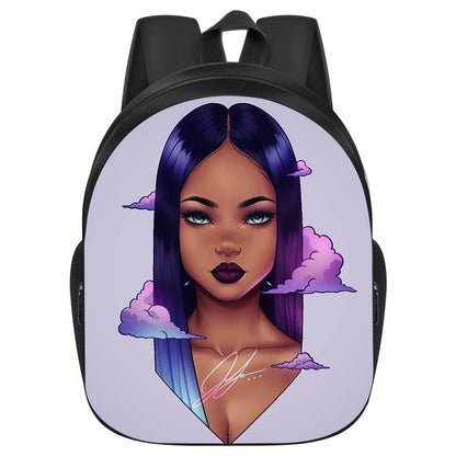 Sac À Dos Scolaire Élégant Et Pratique Pour Élèves Du Primaire Et Du Secondaire Style Européen Américain Rétro