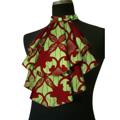 Nœud Papillon Africain Style Ethnique Floral Pour Femmes Chic Et Moderne Accessoire Tendance
