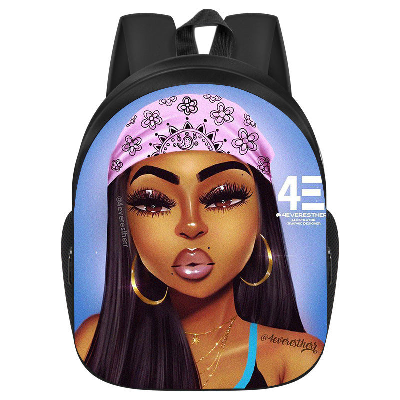 Sac À Dos Scolaire Élégant Et Pratique Pour Élèves Du Primaire Et Du Secondaire Style Européen Américain Rétro