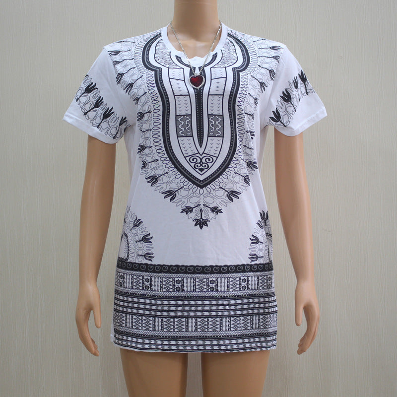 T Shirt Traditionnel Africain En Coton 100 Pour Cent Confort Quotidien Et Artisanat Ancestral Élégance Authentique