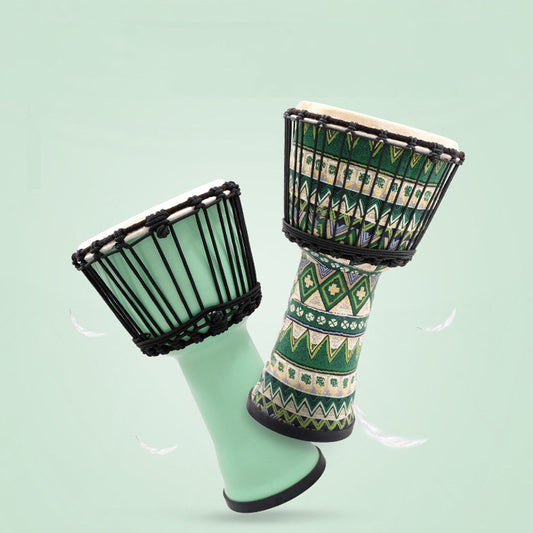 Tambour Africain Léger En Peau De Mouton Qiangu Pour Enfants Débutants En Maternelle 8 Ou 10 Pouces Lijiang