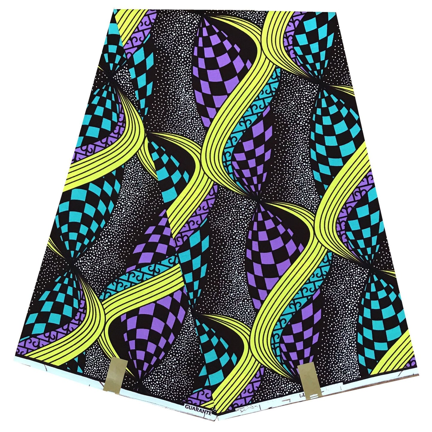 Tissu Coton Batik Africain Authentique et Polyvalent Avec Motifs Végétaux Pour Créations Durables et Tendance