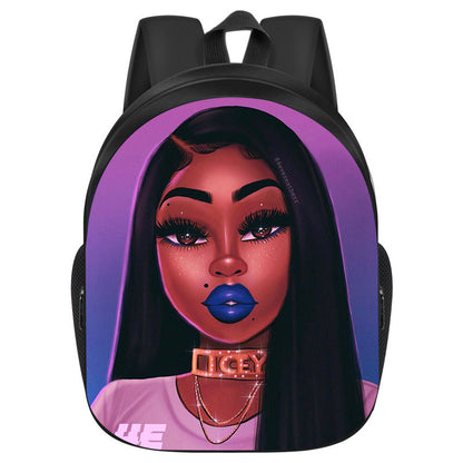 Sac À Dos Scolaire Élégant Et Pratique Pour Élèves Du Primaire Et Du Secondaire Style Européen Américain Rétro