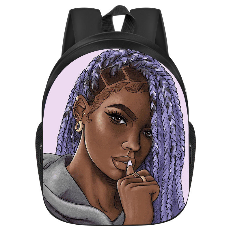 Sac À Dos Scolaire Élégant Et Pratique Pour Élèves Du Primaire Et Du Secondaire Style Européen Américain Rétro